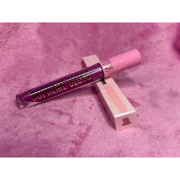 Jeffree Star Cosmetics Supreme Gloss Lip Gloss More Than Friends NIB NEW NWT - Picture 2 of 5